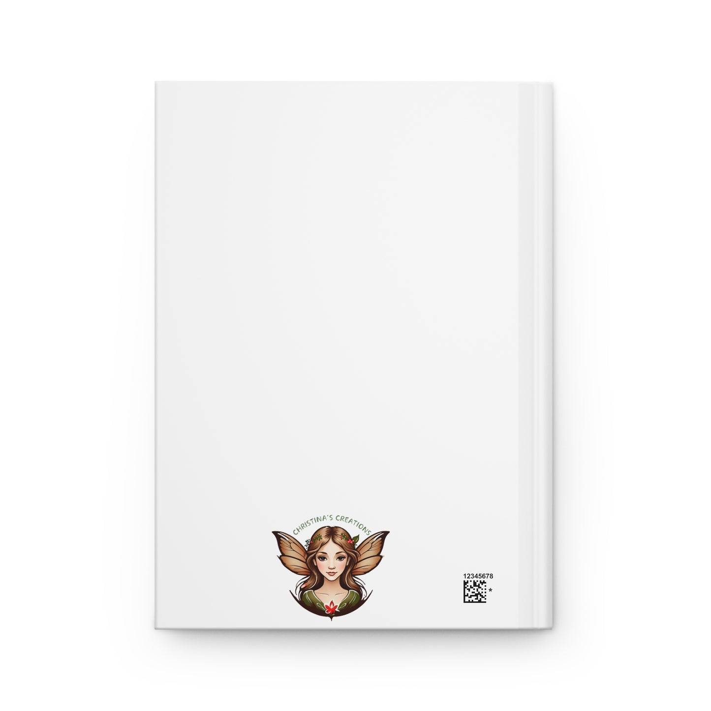 Hardcover Journal - Autumn Fairies and Crimson Leaves Design