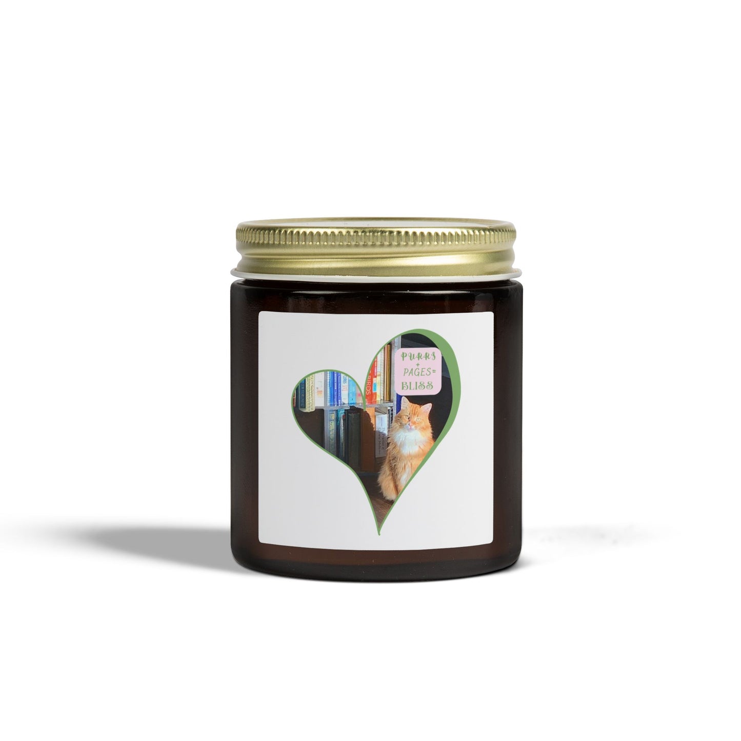 Purrs & Pages Unscented Candle