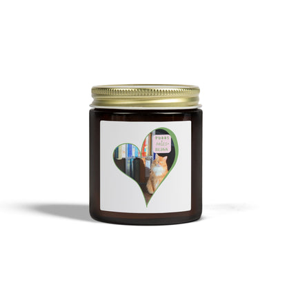 Purrs & Pages Unscented Candle