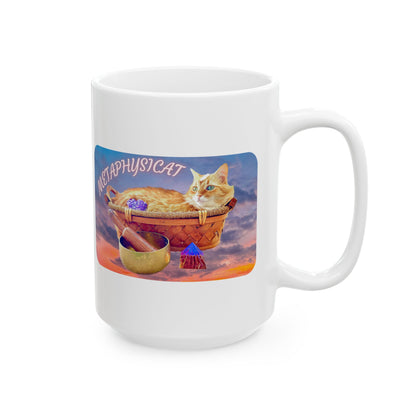 Mystical Cat Mug - Ceramic Mug