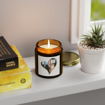 Purrs & Pages Unscented Candle