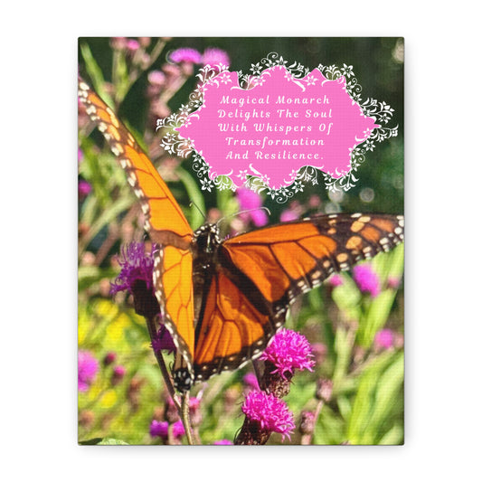Canvas Print - Magical Monarch Butterfly