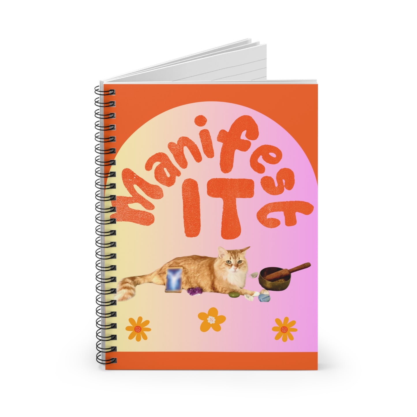 Spiral Notebook - Metaphysical Cat Lover