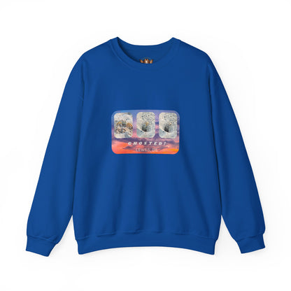 "Ghosted" Crewneck Sweatshirt - Beachy and Fun Design