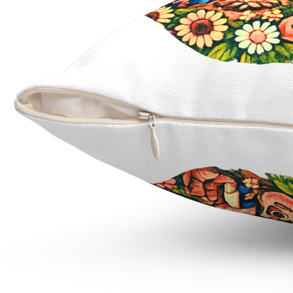 Square Pillow- Bicentennial Birthday Design