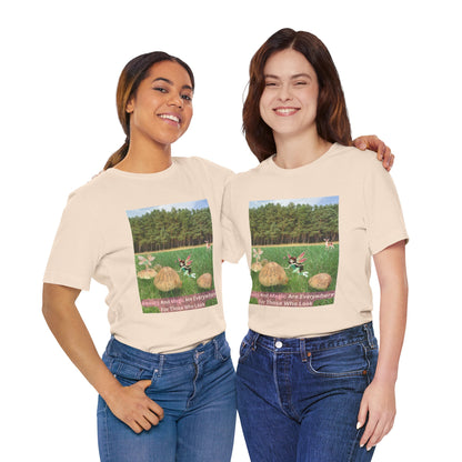 T-Shirt - Whimsical Forest Fairies And Inspirational Quote