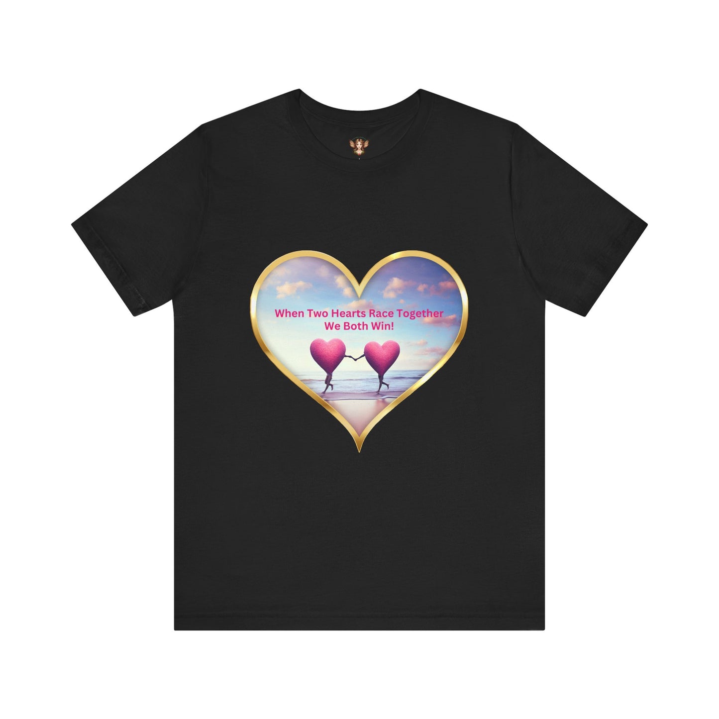 Short Sleeve Tee - Cute Whimsical Love Quote Design