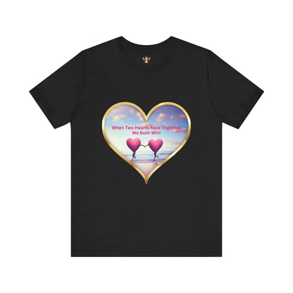 Short Sleeve Tee - Cute Whimsical Love Quote Design