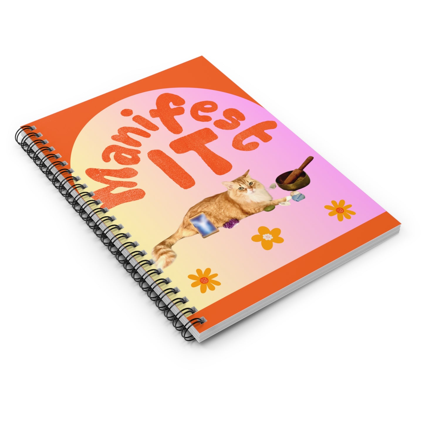 Spiral Notebook - Metaphysical Cat Lover