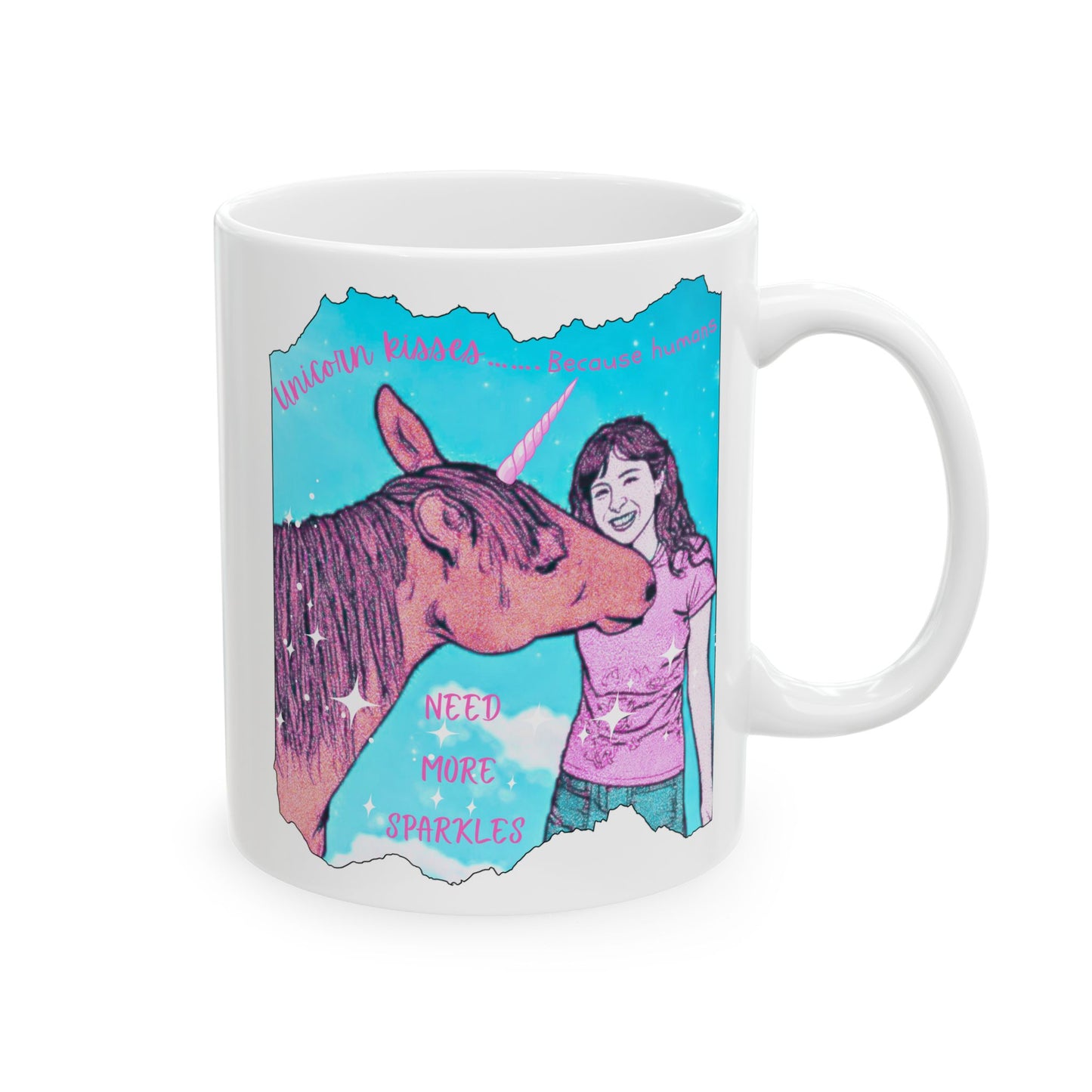 Mug-Whimsical Unicorn Kisses