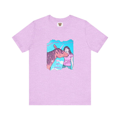 Whimsical Unicorn Kisses Tee Shirt