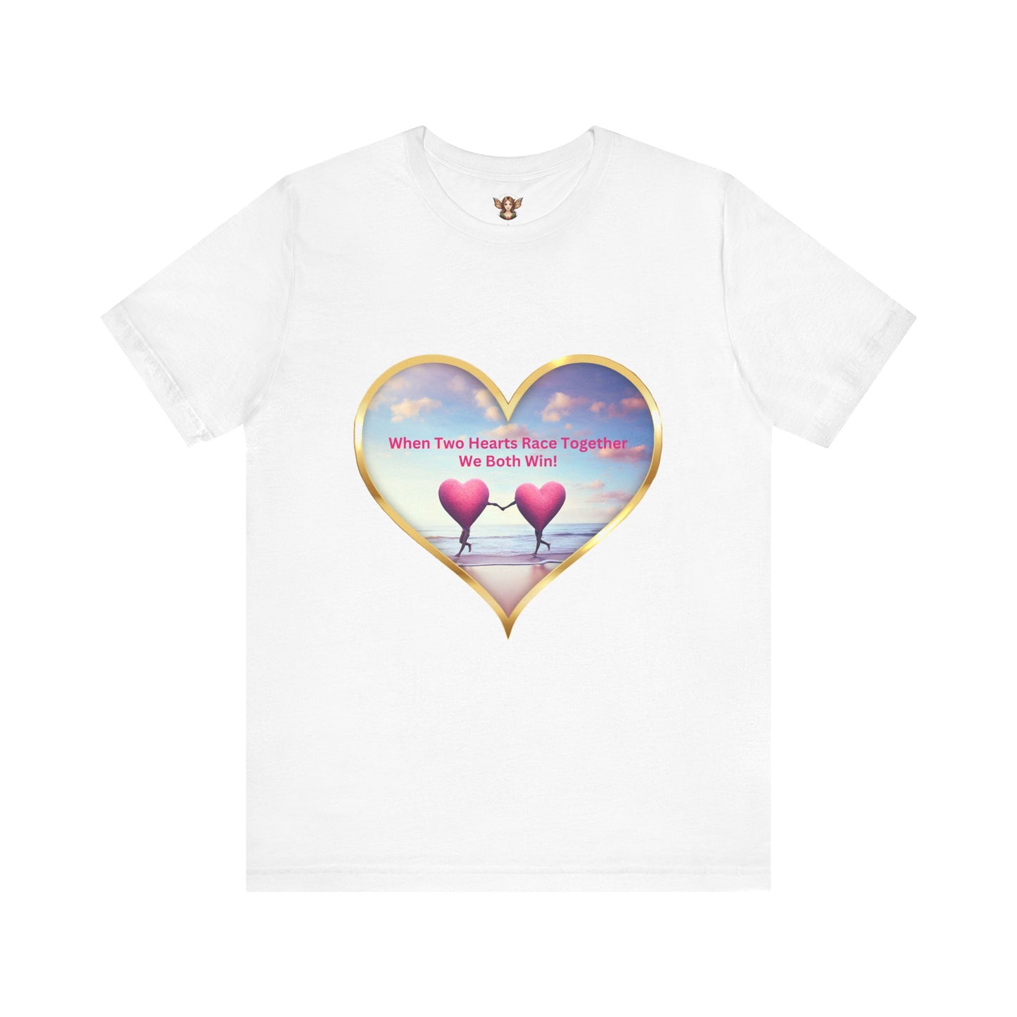 Short Sleeve Tee - Cute Whimsical Love Quote Design