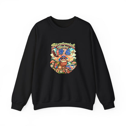 Unisex Crewneck Sweatshirt- Bicentennial BIrthday 1976