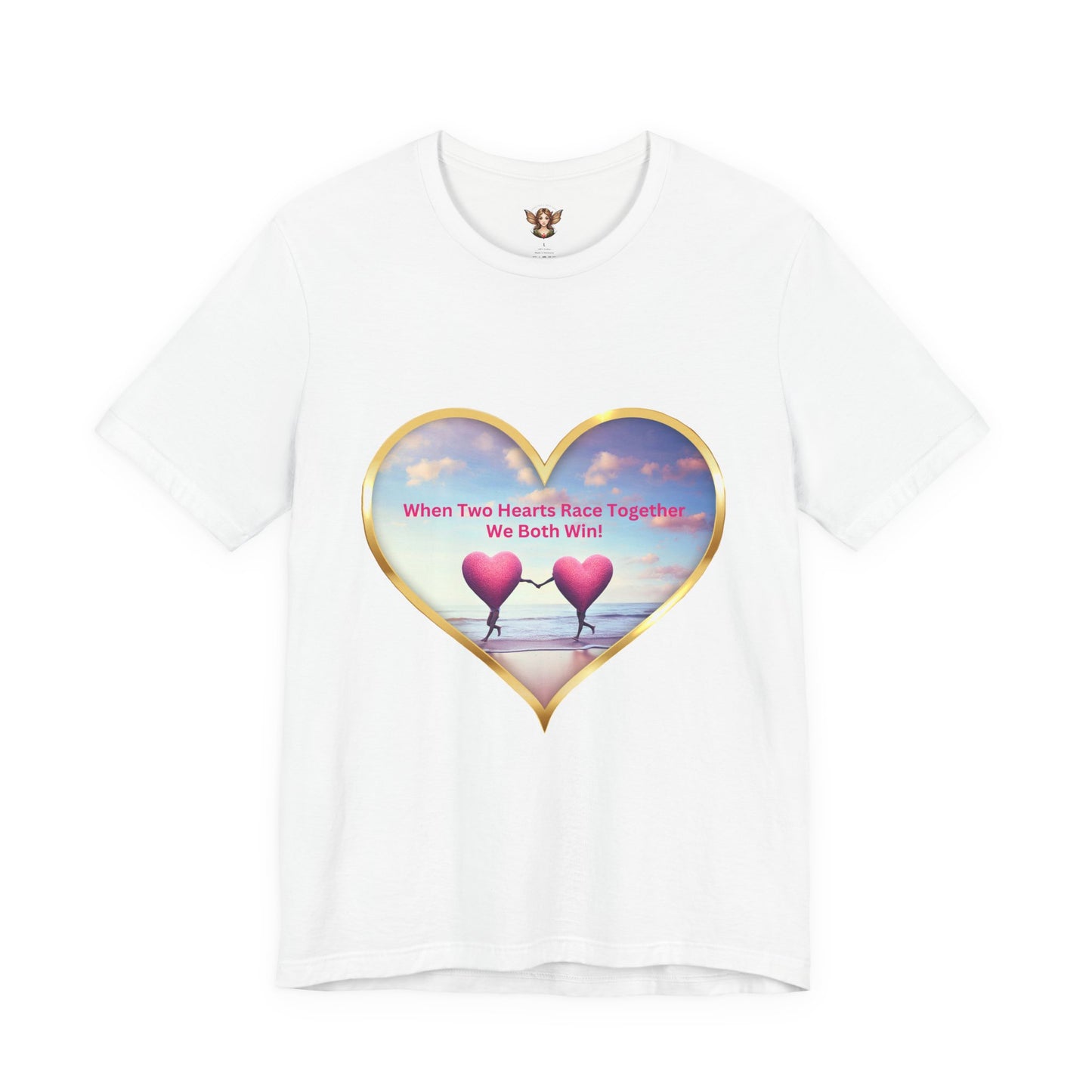Short Sleeve Tee - Cute Whimsical Love Quote Design