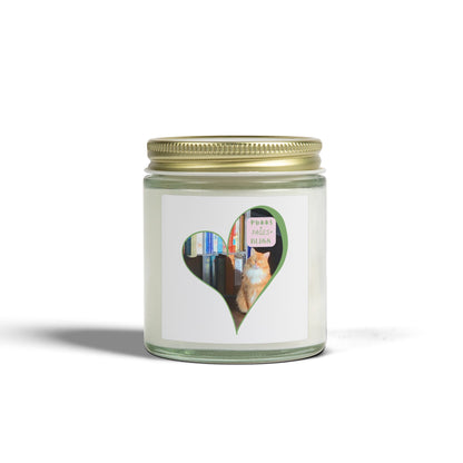 Purrs & Pages Unscented Candle