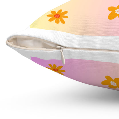 Square Pillow - Inspirational and Uplifting - Metaphysics and Cat Lovers