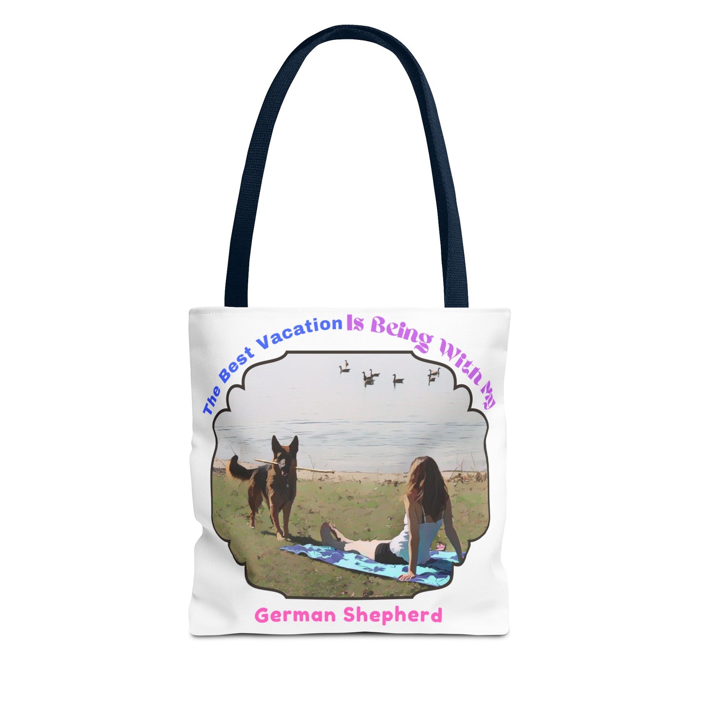 German Shepherd Lover Vacation - Tote Bag