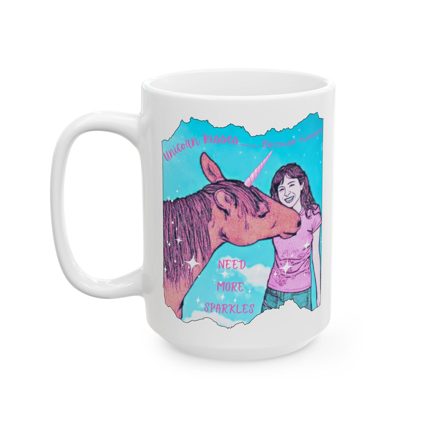 Mug-Whimsical Unicorn Kisses