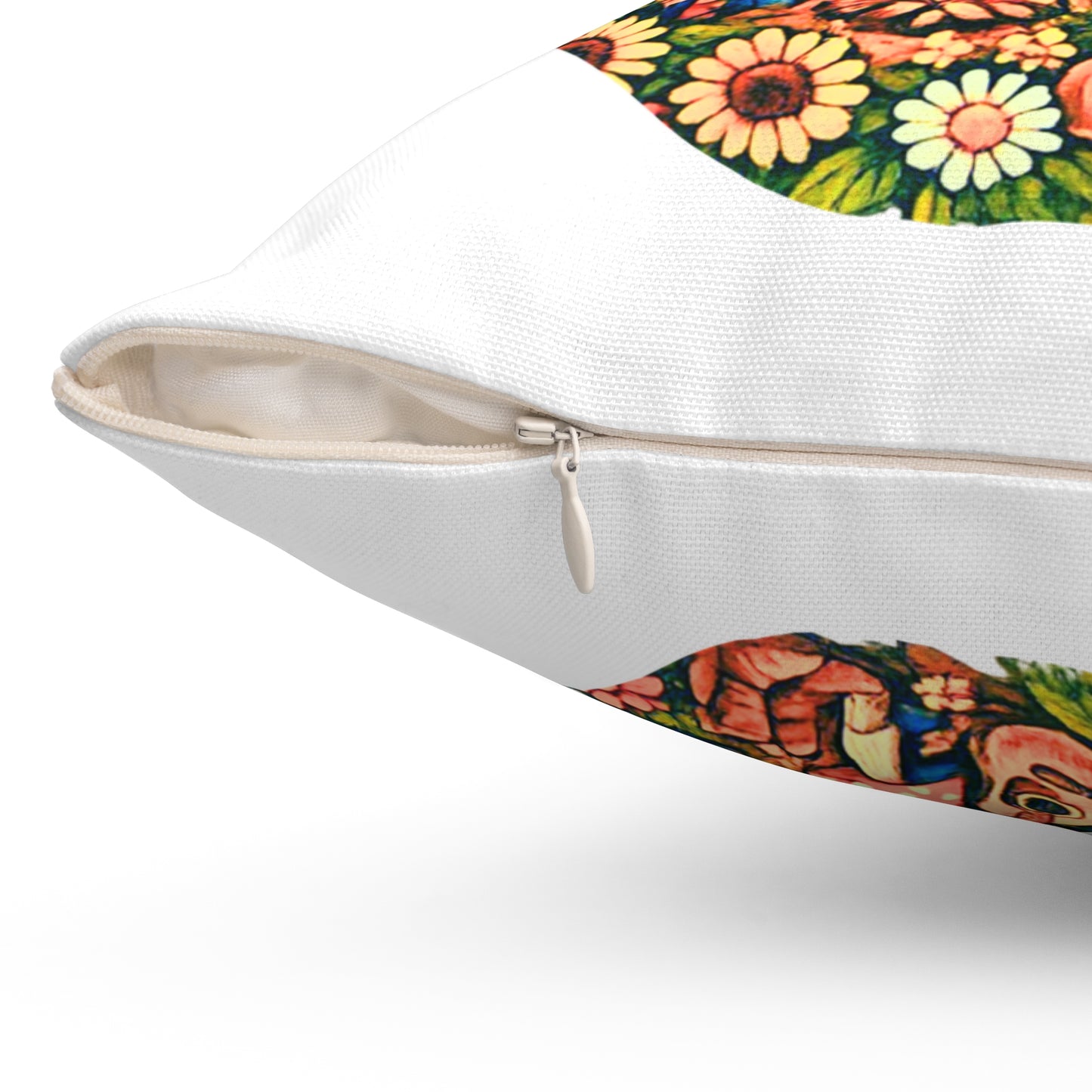 Square Pillow- Bicentennial Birthday Design