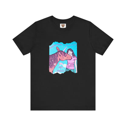Whimsical Unicorn Kisses Tee Shirt