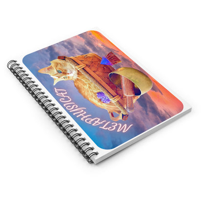 Spiral Notebook - Mystical Cat Lover Journal