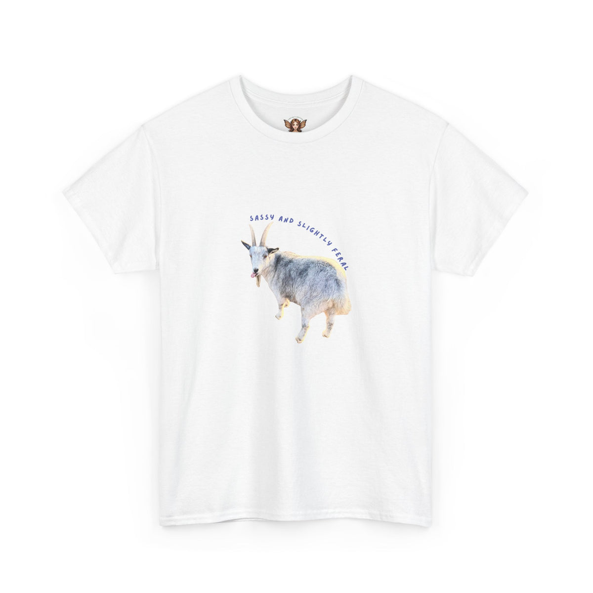 Sassy & Slightly Feral Goat T-Shirt