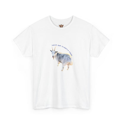 Sassy & Slightly Feral Goat T-Shirt