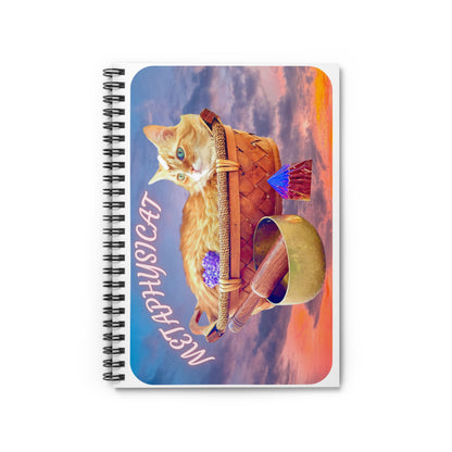 Spiral Notebook - Mystical Cat Lover Journal