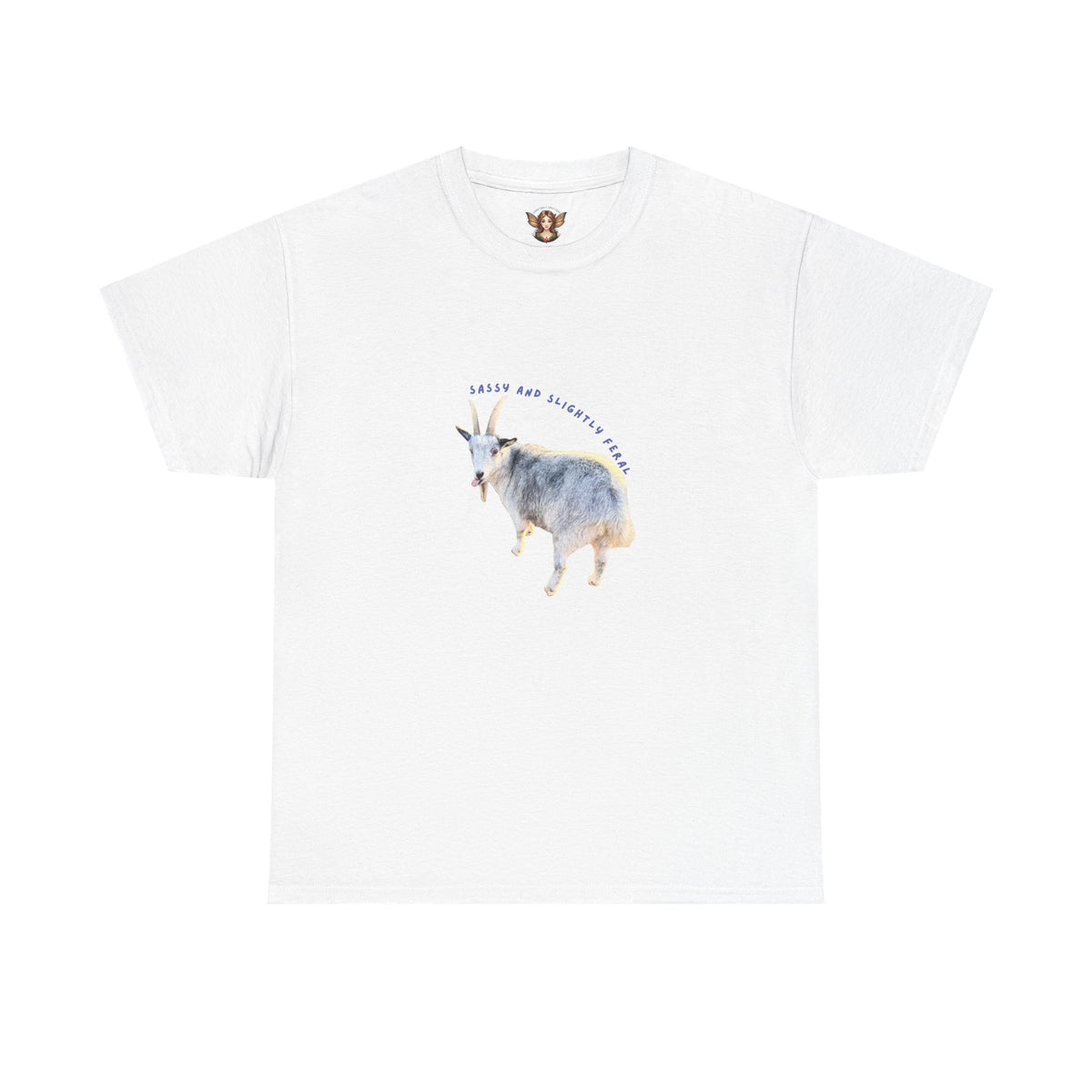 Sassy & Slightly Feral Goat T-Shirt
