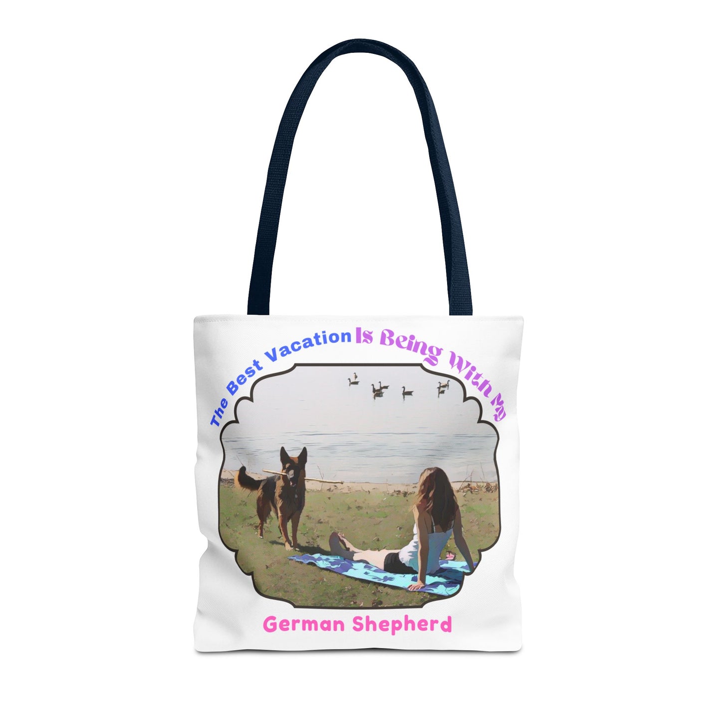 German Shepherd Lover Vacation - Tote Bag