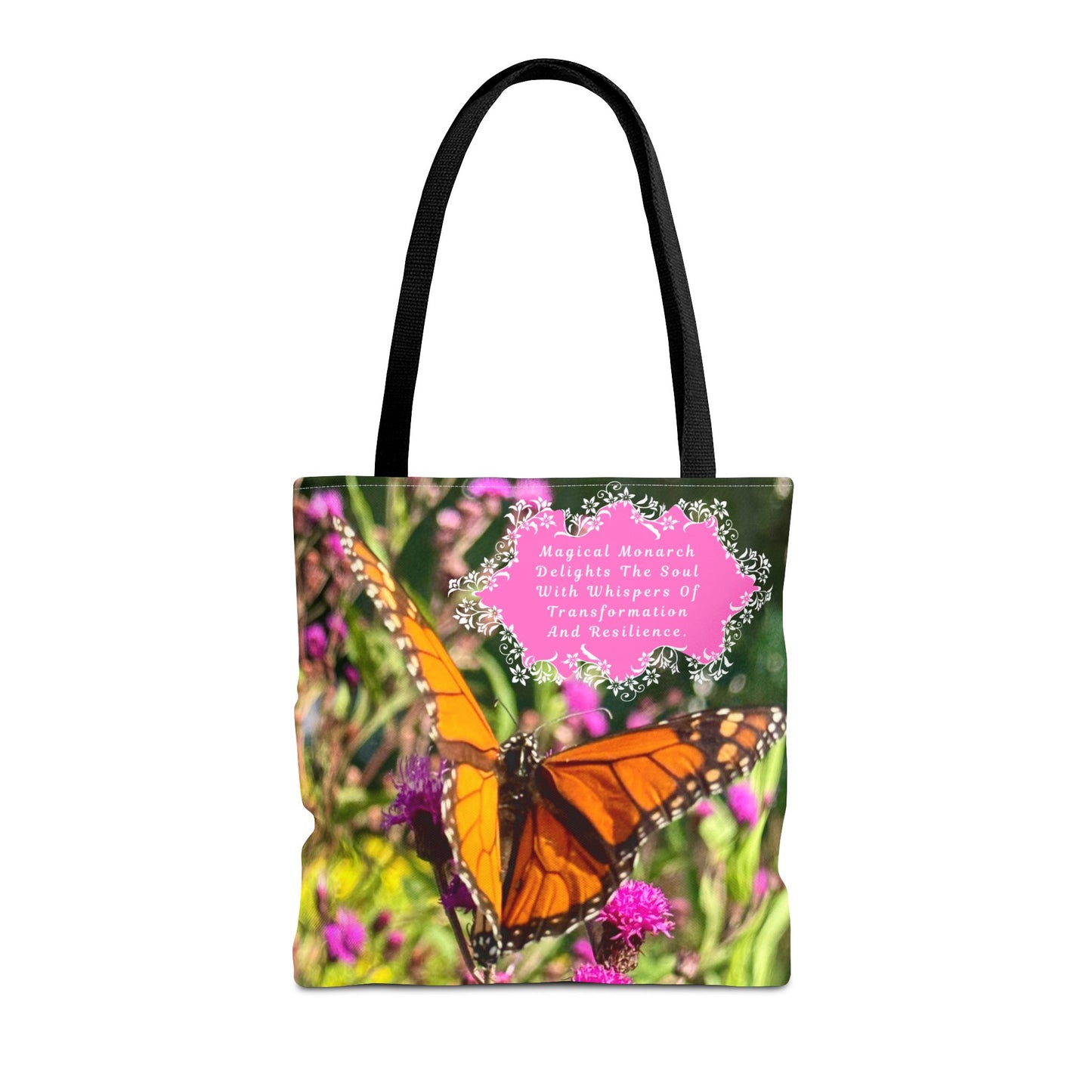 Monarch Butterfly Tote Bag - Transformation and Resilience