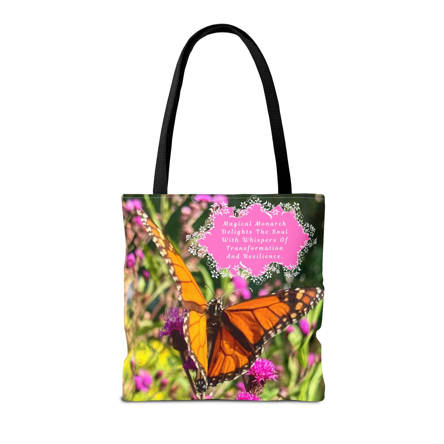 Monarch Butterfly Tote Bag - Transformation and Resilience