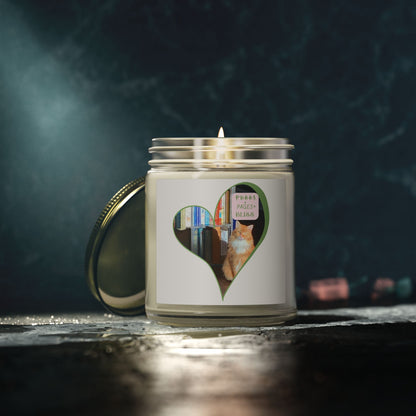 Purrs & Pages Unscented Candle