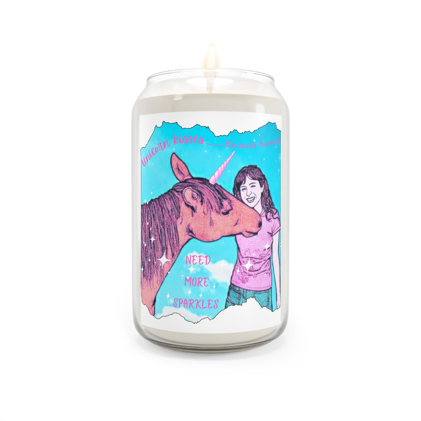 Whimsical Unicorn Kisses-Soy Candle 13.75oz