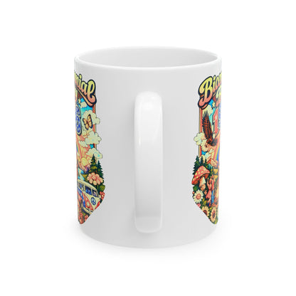 Ceramic Mug- Bicentennial Birthday Design