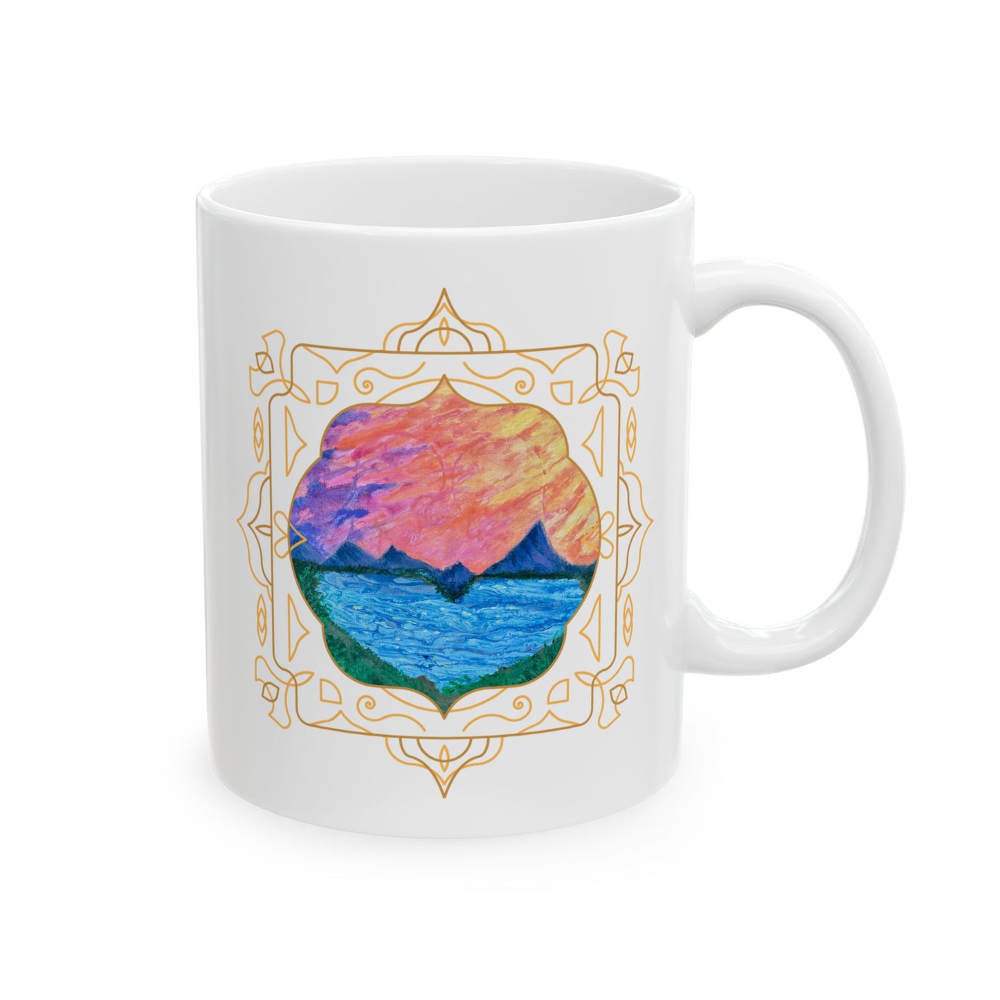Lovers Mountain Sunrise Mug