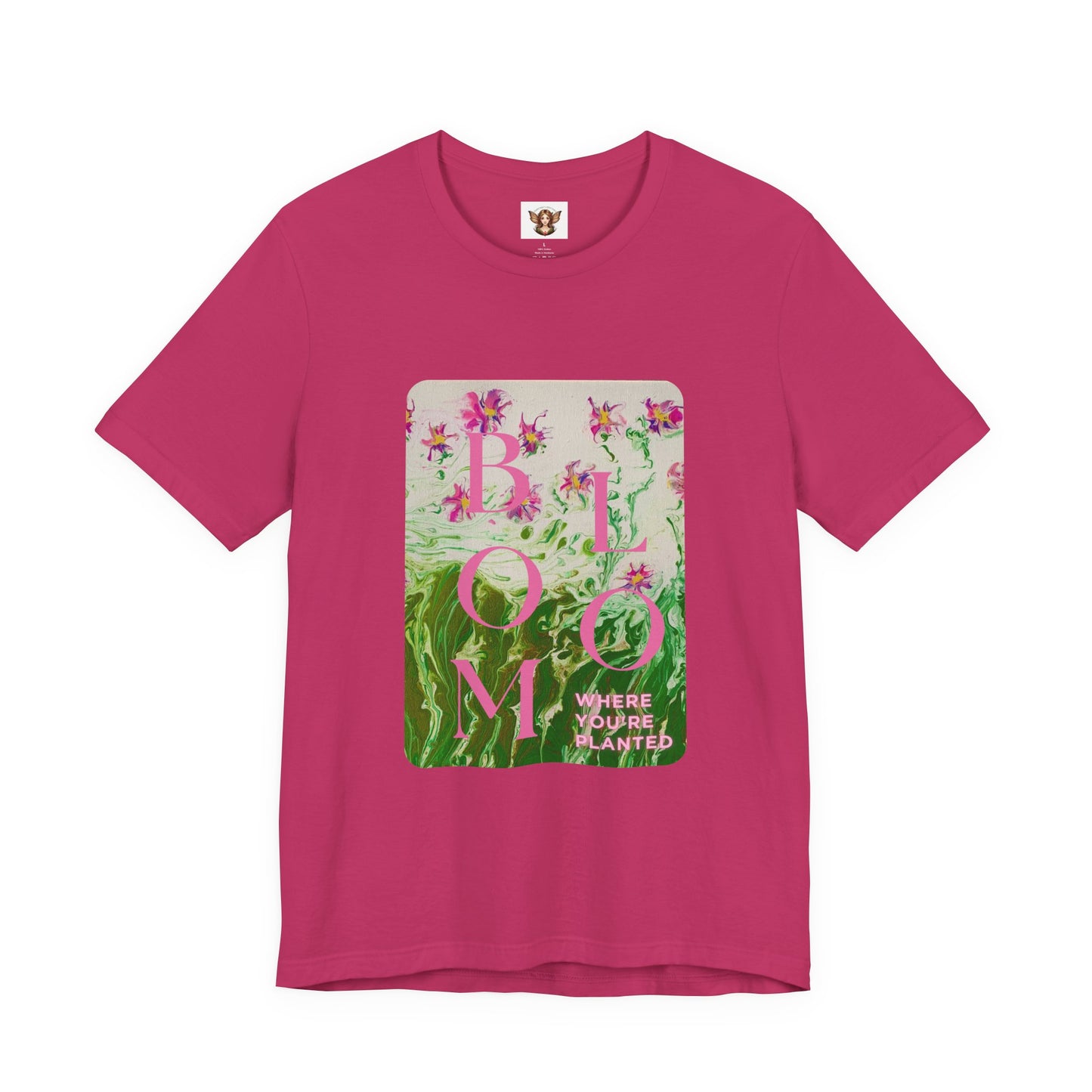 Bloom Where You Are Planted Original Art - Short Sleeve Tee