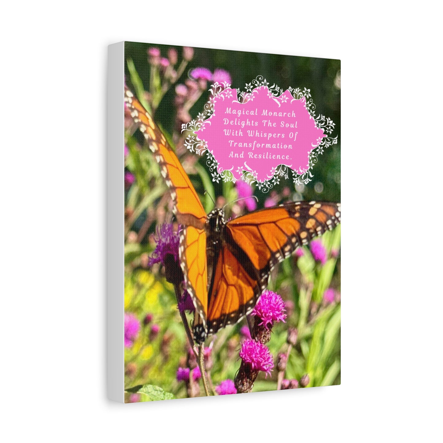 Canvas Print - Magical Monarch Butterfly