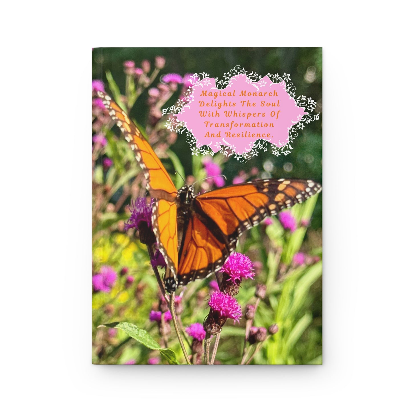 Magical Monarch Butterfly Hardcover Journal