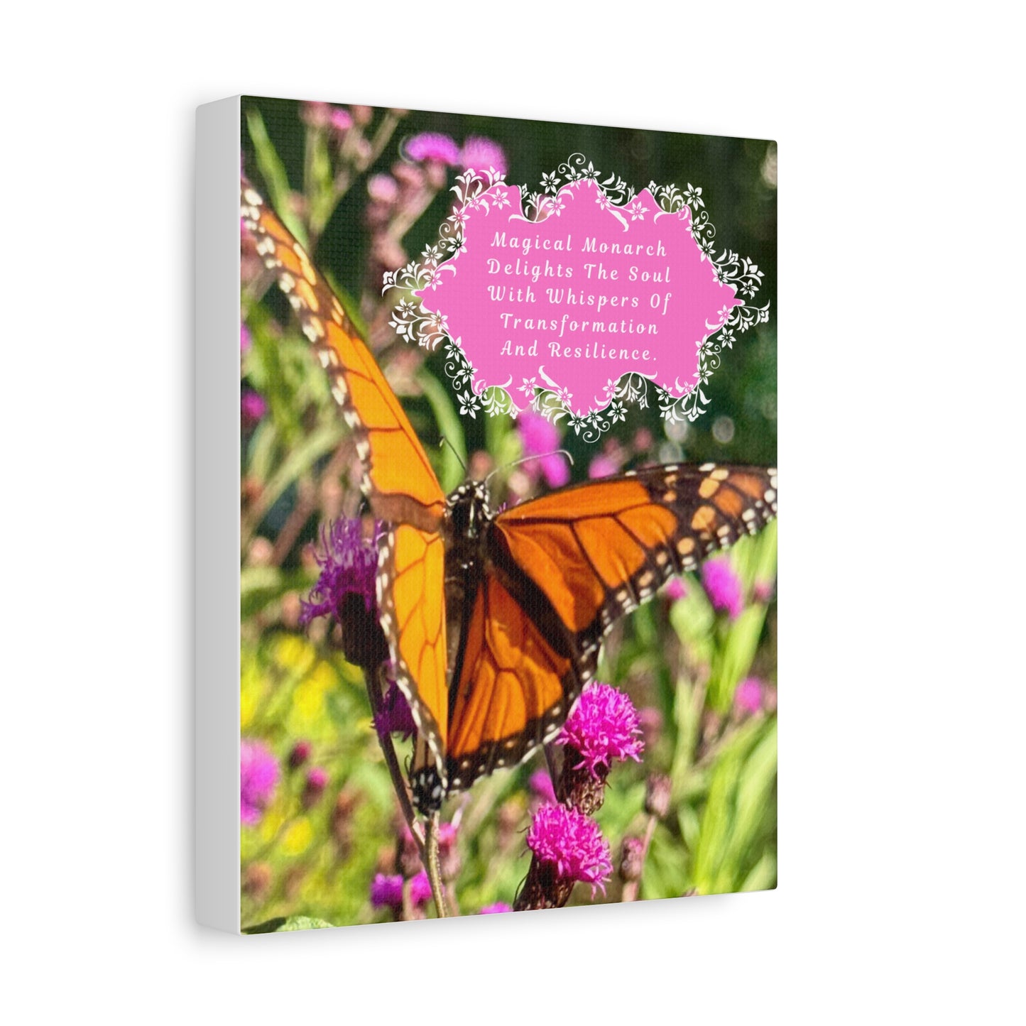 Canvas Print - Magical Monarch Butterfly