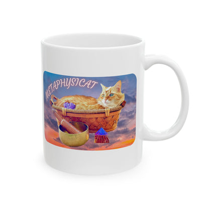 Mystical Cat Mug - Ceramic Mug