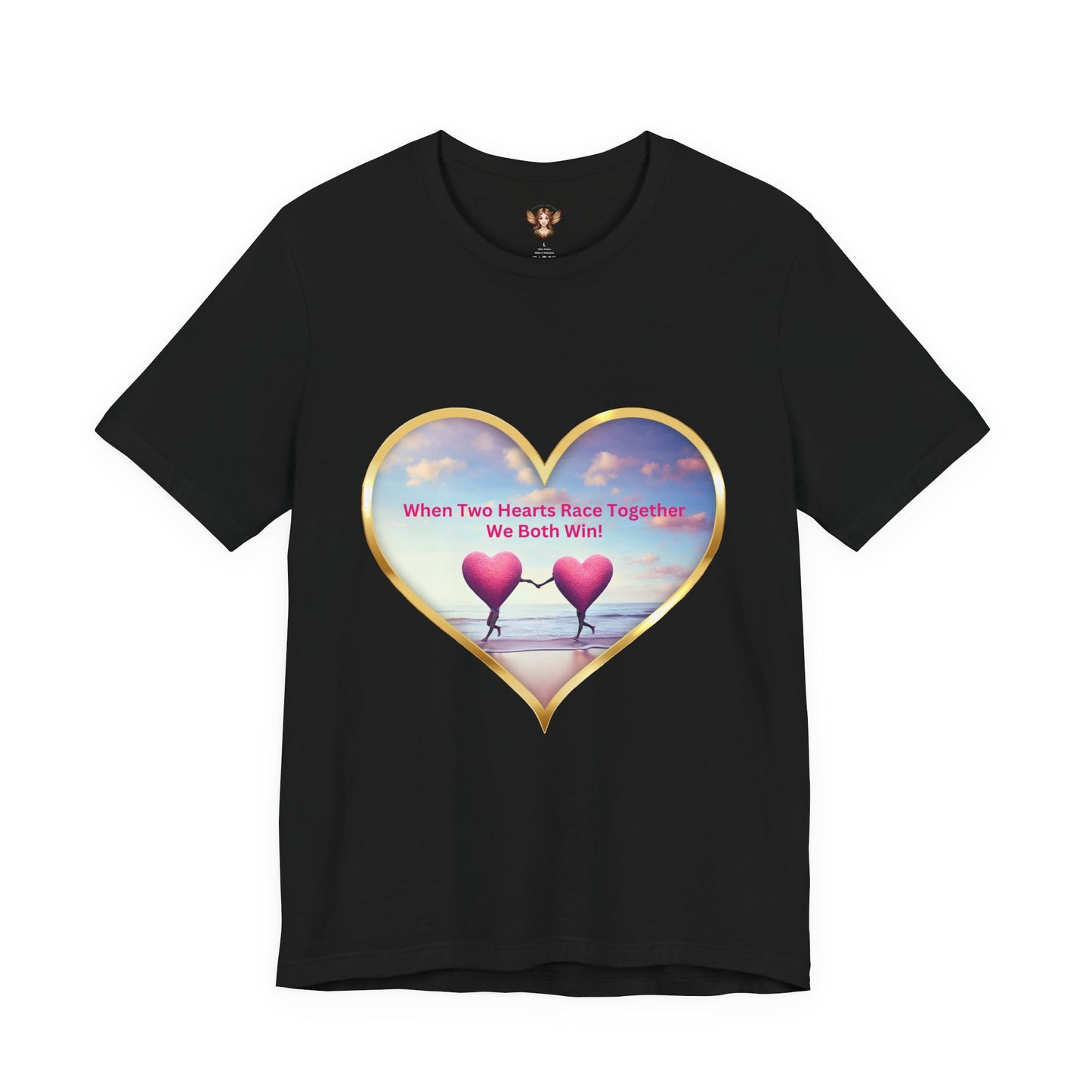 Short Sleeve Tee - Cute Whimsical Love Quote Design