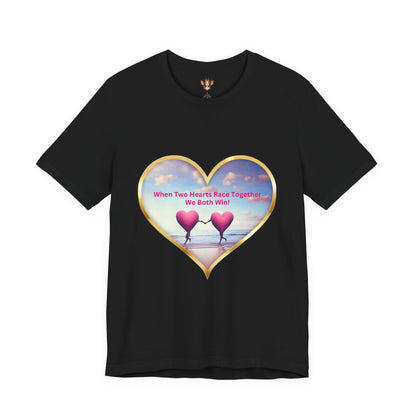 Short Sleeve Tee - Cute Whimsical Love Quote Design