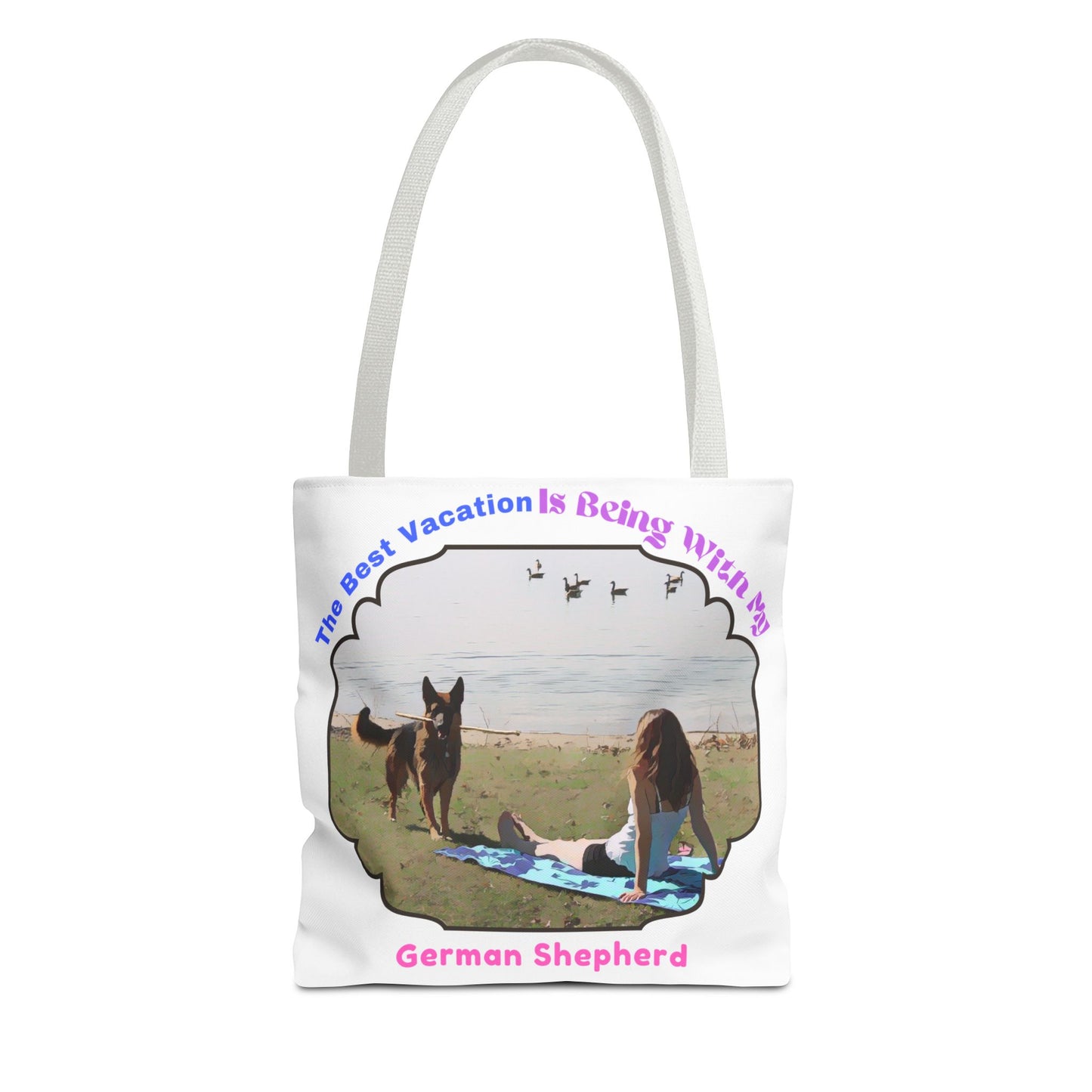 German Shepherd Lover Vacation - Tote Bag