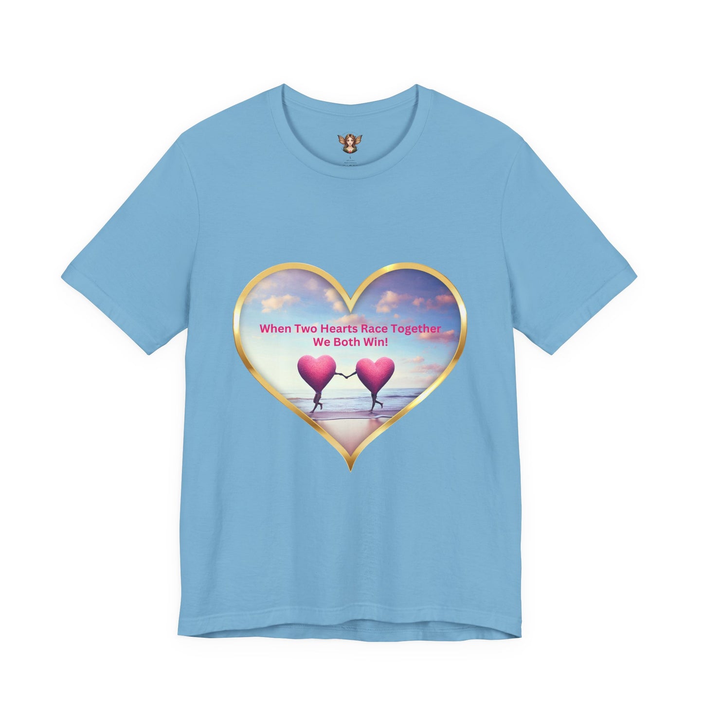 Short Sleeve Tee - Cute Whimsical Love Quote Design