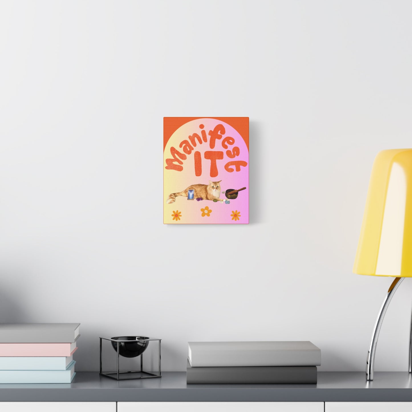 Matte Canvas- Metaphysical Cat Lover