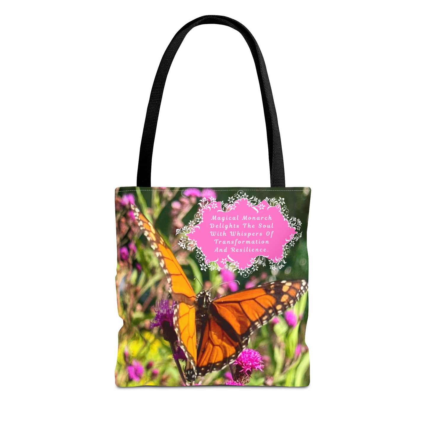 Monarch Butterfly Tote Bag - Transformation and Resilience