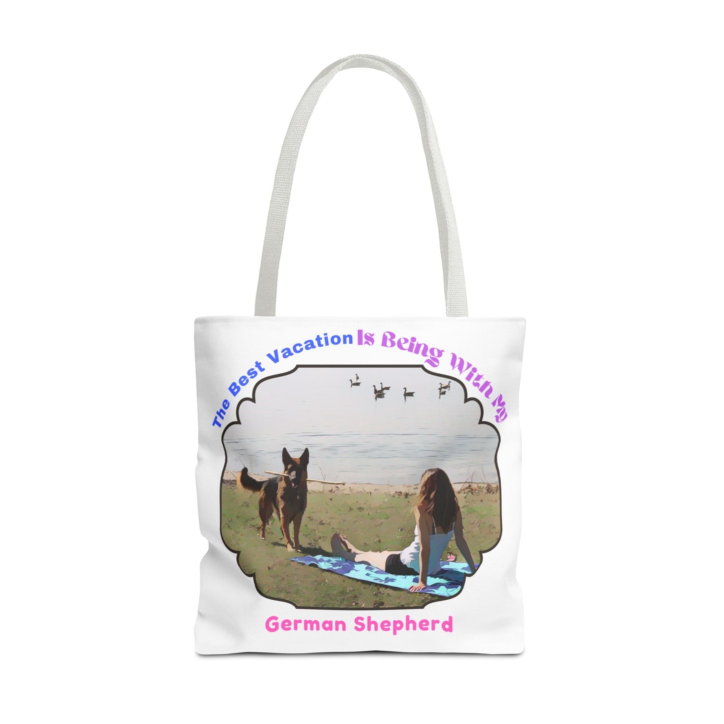 German Shepherd Lover Vacation - Tote Bag