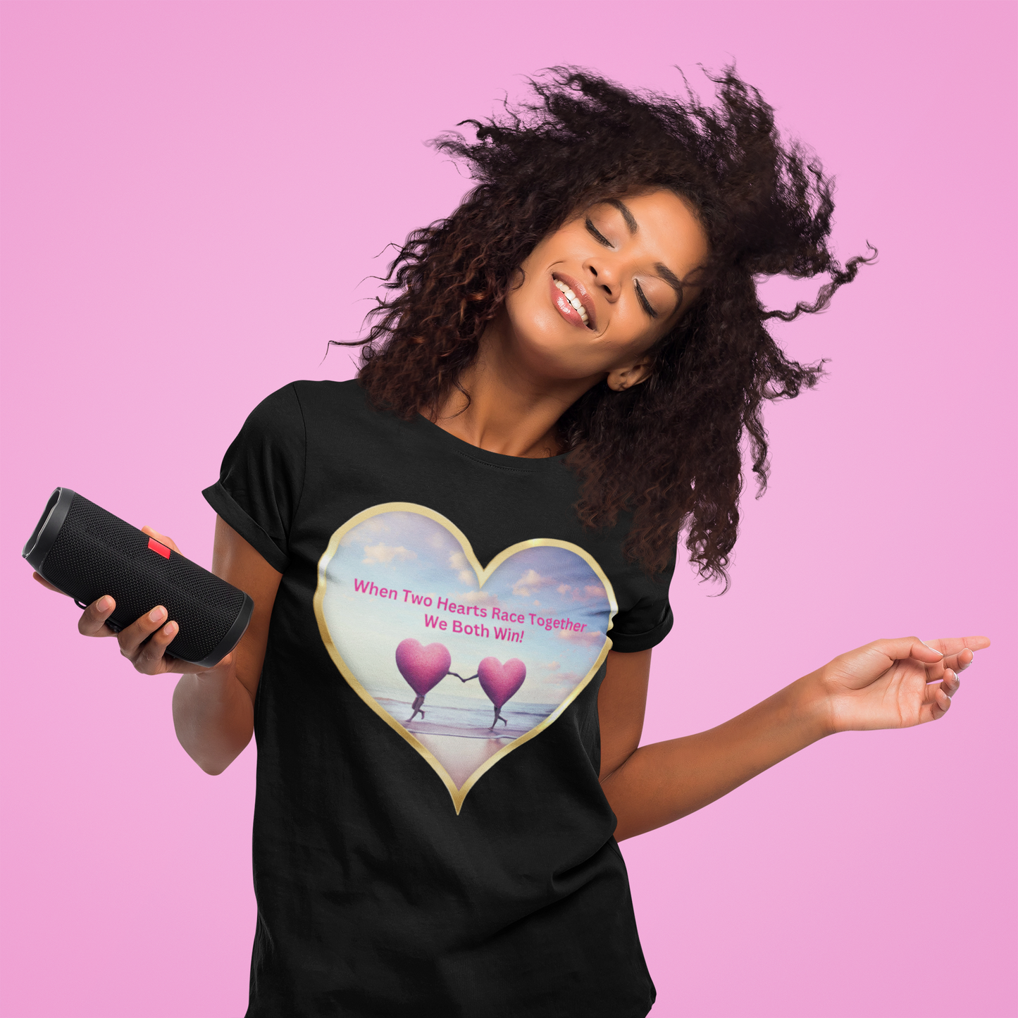 Short Sleeve Tee - Cute Whimsical Love Quote Design