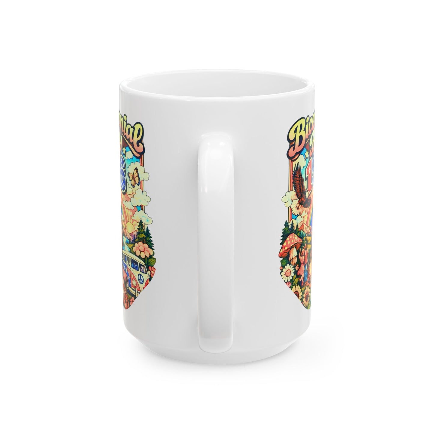 Ceramic Mug- Bicentennial Birthday Design